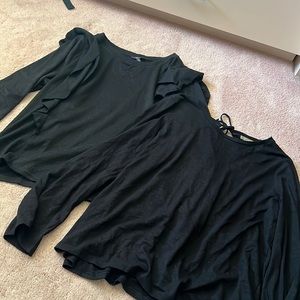 Two really cute sweaters from NYDJ and LILLA both XL